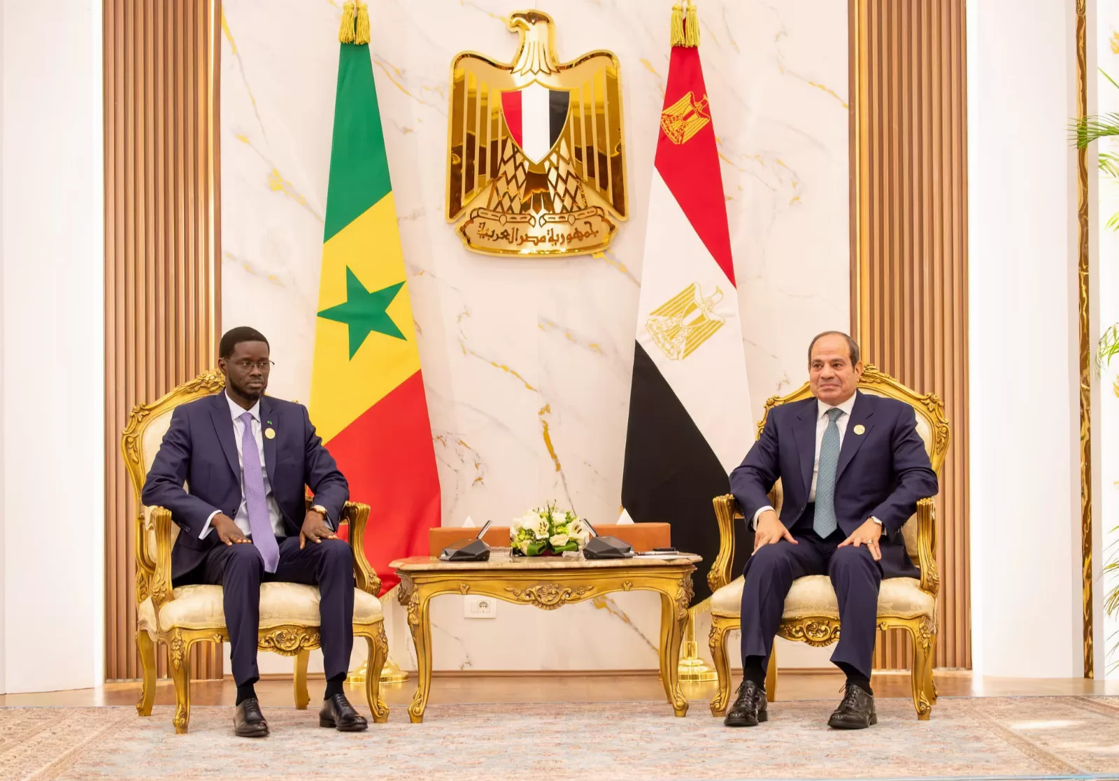 Sénégal-Égypte : Bassirou Diomaye Faye et Abdel Fattah Al-Sissi veulent donner un nouvel élan au partenariat bilatéral