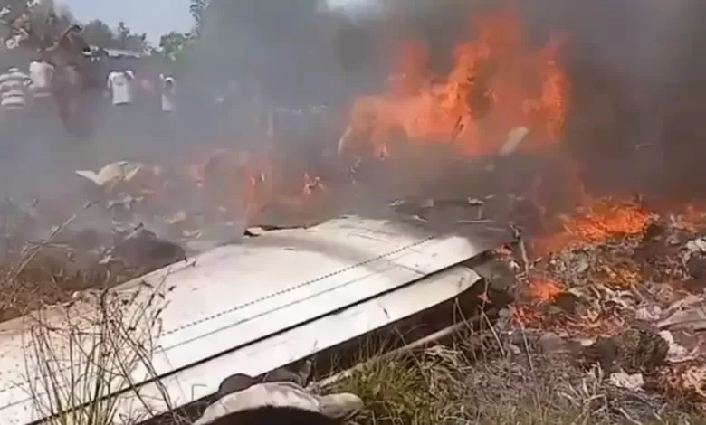 RD Congo: 17 morts dans le crash d’un avion à Kenge, dont les deux principaux responsables de la justice militaire