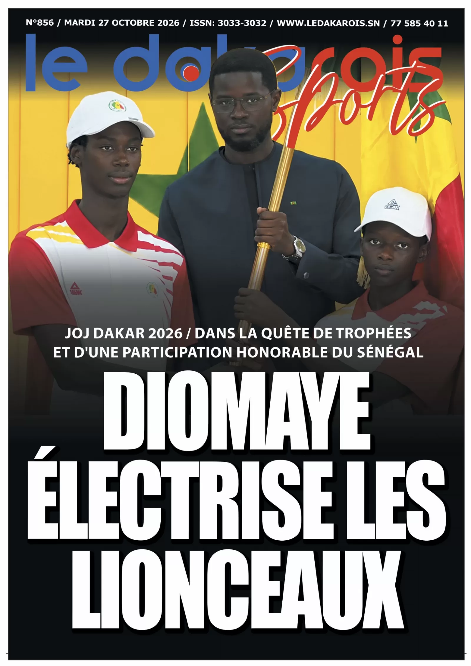 Le Dakarois Sports N°856 – 27/10/2026