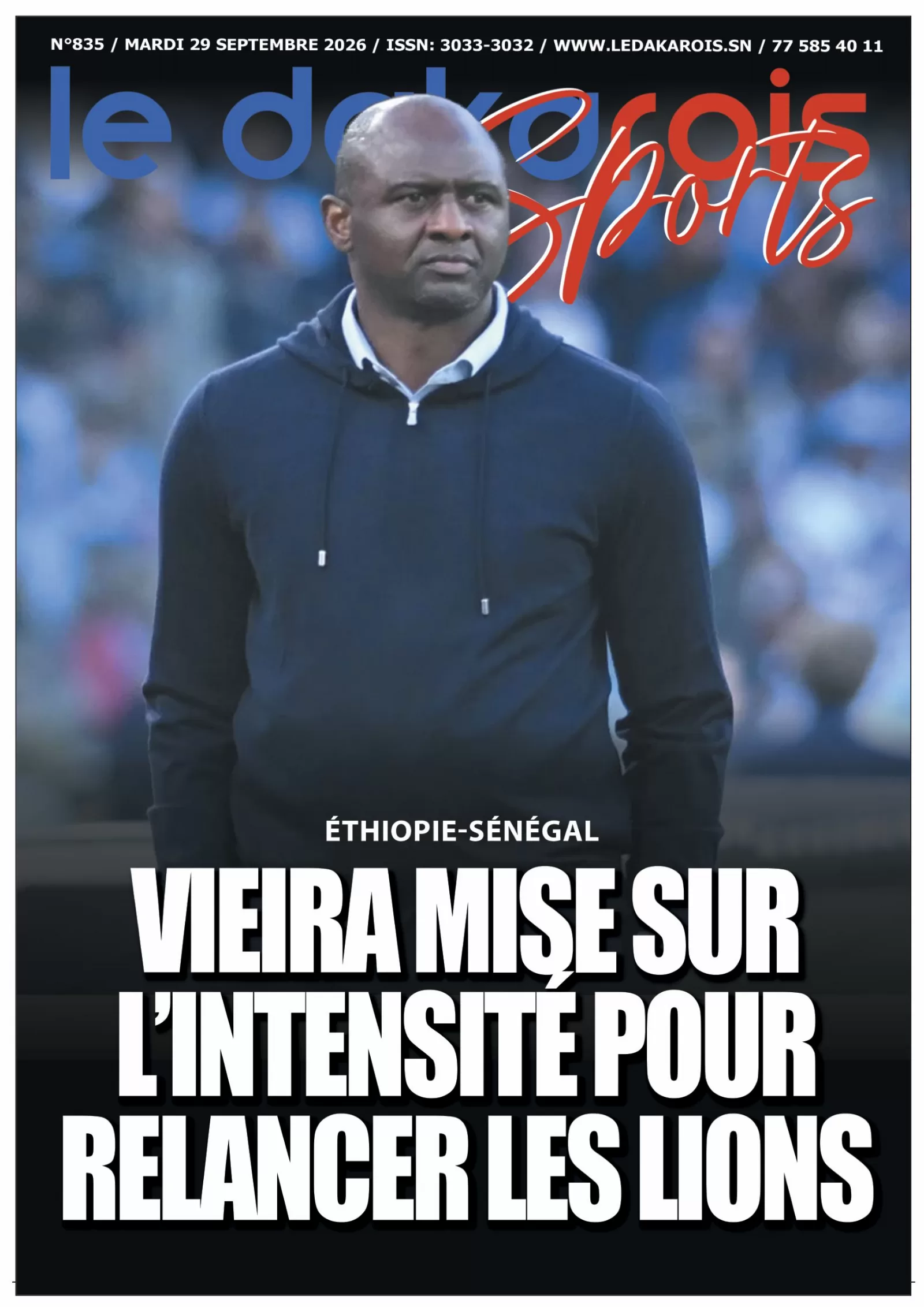 Le Dakarois Sports N°835 – 29/09/2026