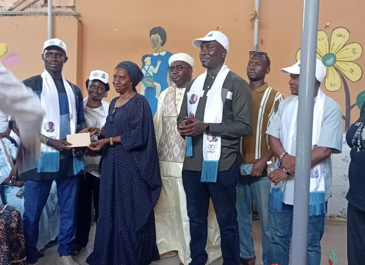 Kaolack : le Mouvement national des acteurs de la santé de KIIRAAY allie don de sang et soutien aux enfants vulnérables
